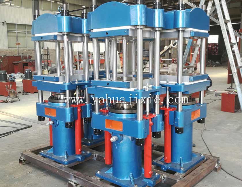 50T出口品質(zhì)五板四層帶同步連桿硫化機(jī)